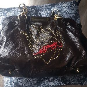 Medium sized Ed Hardy purse